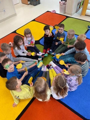 Dzień Kolorowej Skarpetki  w przedszkolu