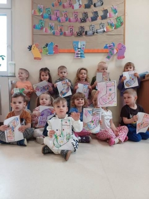 Dzień Kolorowej Skarpetki  w przedszkolu