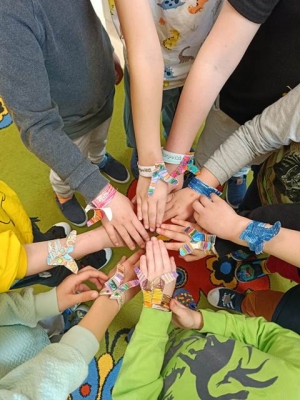 Dzień Kolorowej Skarpetki  w przedszkolu