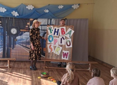 Przedstawienie teatralne ,,Pociąg z Tuwimowa\