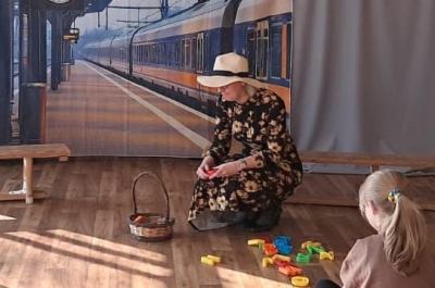 Przedstawienie teatralne ,,Pociąg z Tuwimowa\