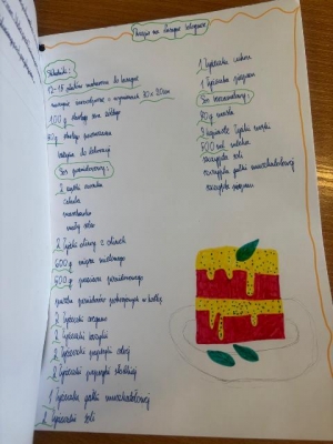 Książka kucharska kl. IV