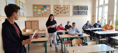 Wizyta Zespołu Szkoł Żeglugi Śródlądowej