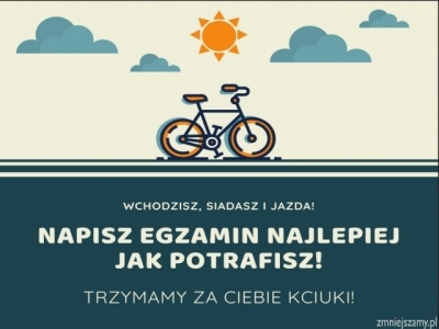 Powodzenia na egzaminie