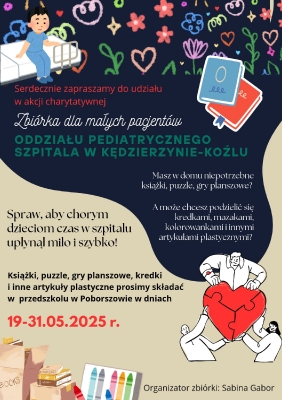Zbiórka dla małych pacjentów