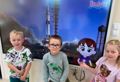 KOSMICZNA PRZYGODA W PRZEDSZKOLU W WIĘKSZYCACH