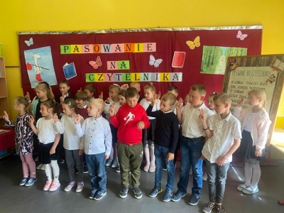 Pasowanie na czytelnika 2025