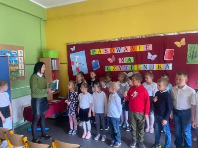 Pasowanie na czytelnika 2025