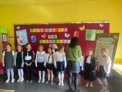 Pasowanie na czytelnika 2025