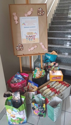 Podsumowanie akcji charytatywnej wspierającej Dom Dziecka w Kędzierzynie-Koźlu.