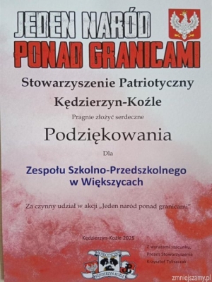 Jeden naród ponad granicami 2025