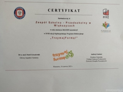 Trzymaj formę 2025
