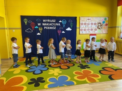Zakończenie przedszkola Misie