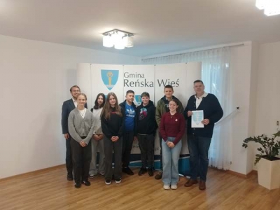 Z wizytą w Urzędzie Gminy