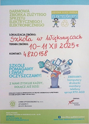 Zbiórka elektrośmieci