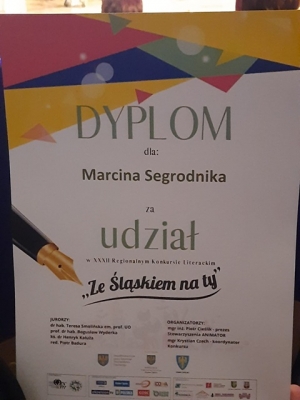 32. Regionalnego Konkursu Literackiego „Ze Śląskiem na ty”