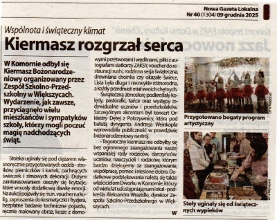 Gazeta Lokalna grudzień 2025