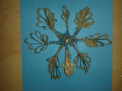 Symetryczna sniezynka