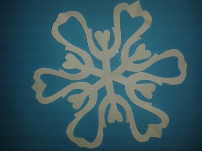 Symetryczna sniezynka