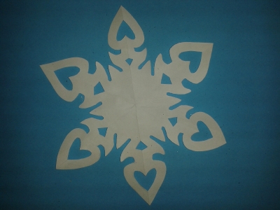 Symetryczna sniezynka