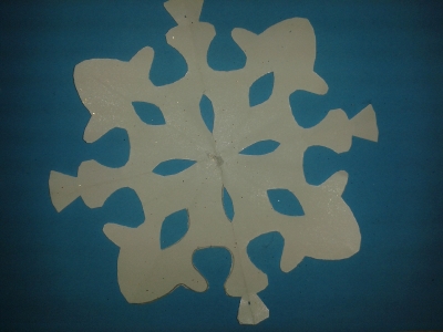 Symetryczna sniezynka