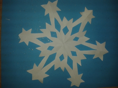 Symetryczna sniezynka