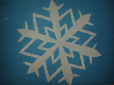 Symetryczna sniezynka