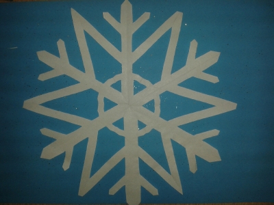 Symetryczna sniezynka