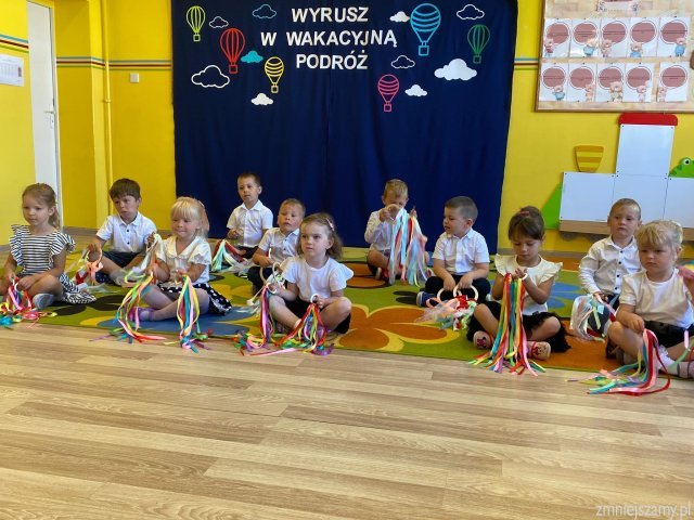 Zakończenie przedszkola Misie